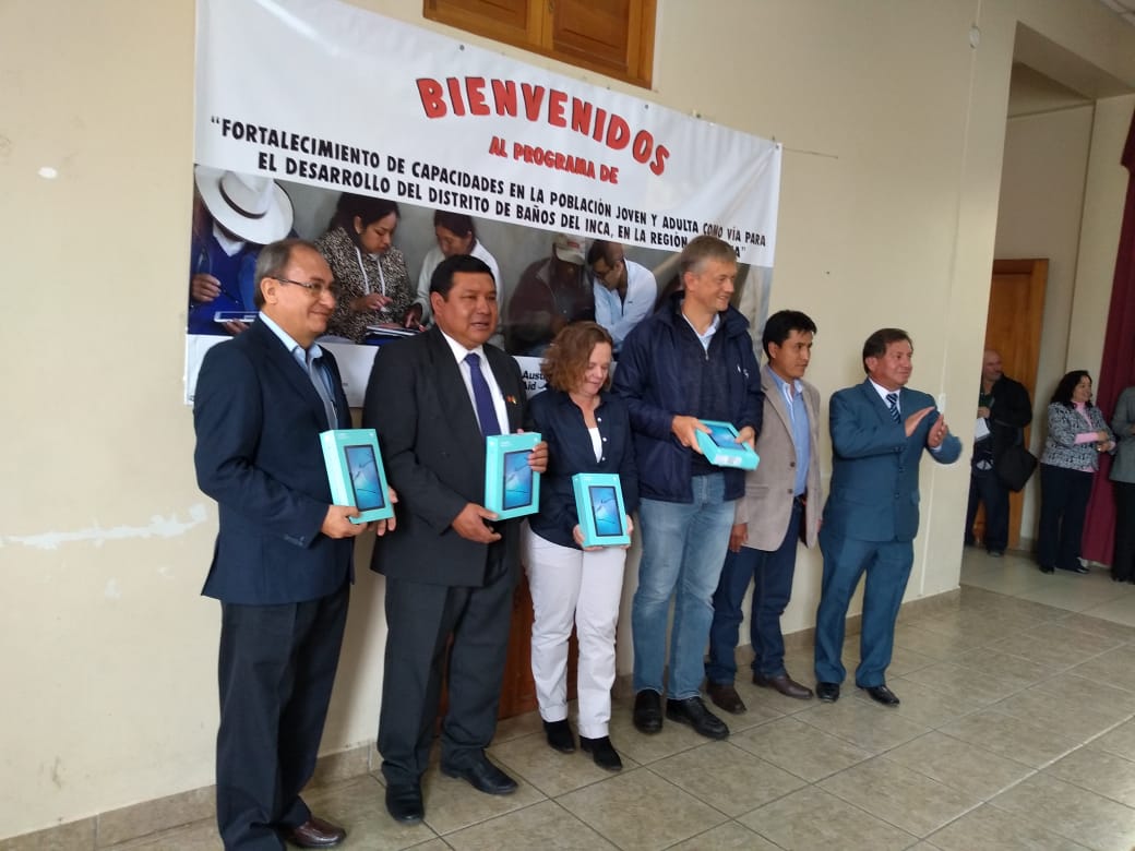 Mer än 600 invånare i distriktet Baños del Inca i Cajamarca kommer att lära sig att läsa och skriva med appen Focus