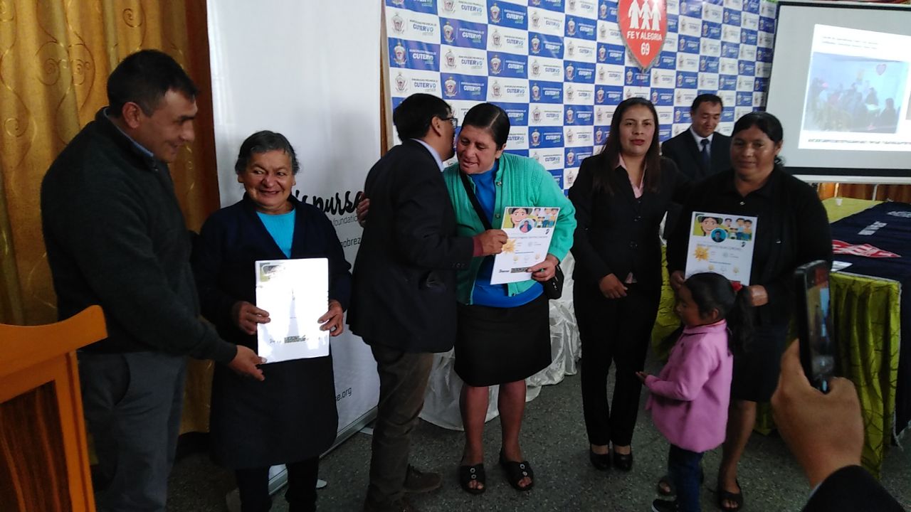 Achievements of the first year of intervention in 10 literacy circles in Cutervo